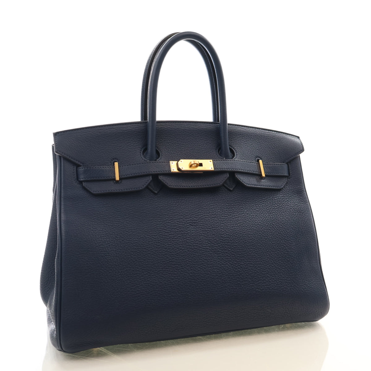 Hermes Vintage Bleu de Prusse Togo Birkin 35, photo 2 of 16