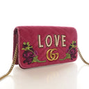 Gucci Mini Velvet GG Matela...