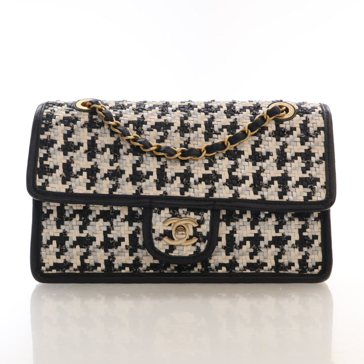 Chanel Medium Mixed Fibers Classic Single Flap Bag