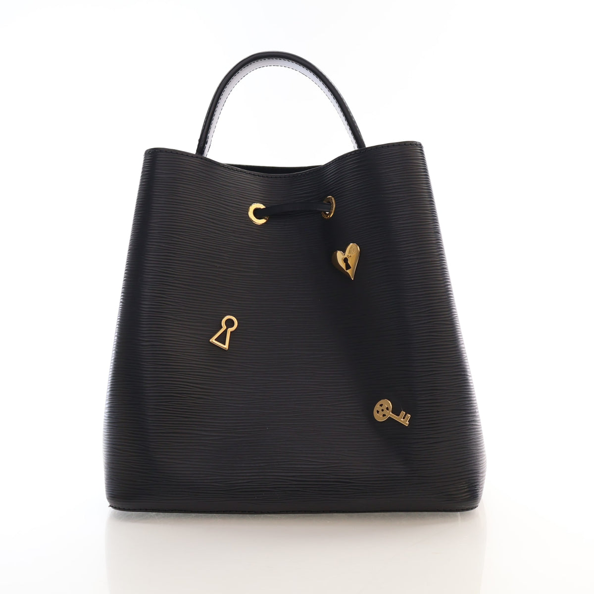 Pre-Owned Louis Vuitton MM Epi Néo Noé Love Lock, front view