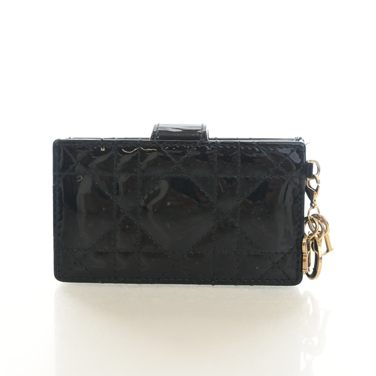 Christian Dior Patent Jasmine Card Holder, photo 11 of 13