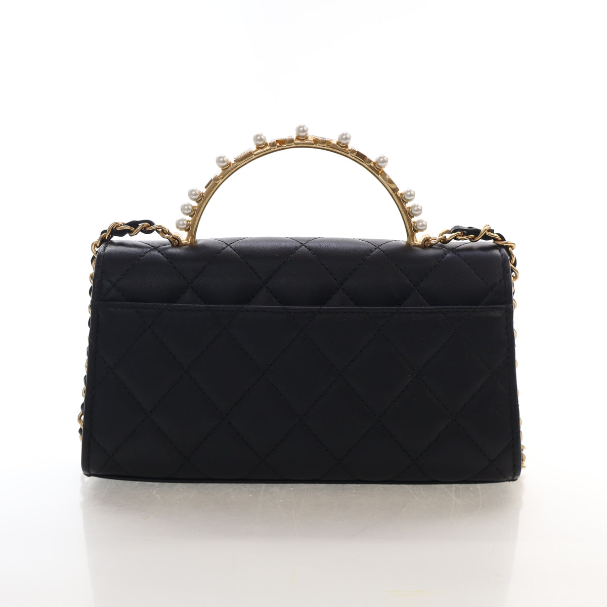 Chanel Lambskin Top Handle Phone Holder With Chain, photo 12 of 20