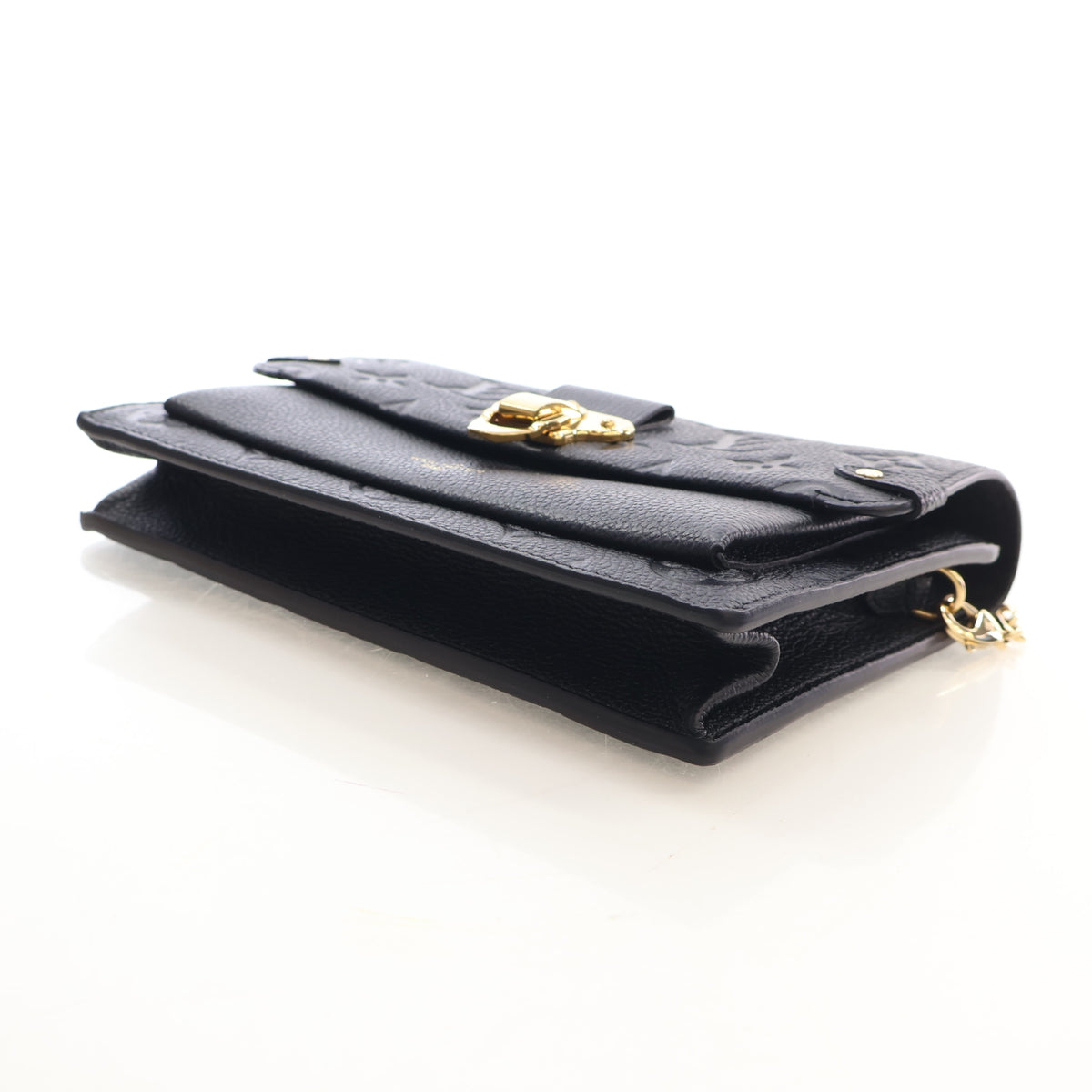 Pre-Owned Louis Vuitton Chain Wallet Monogram Empreinte Vavin, side profile, photo 7 of 18