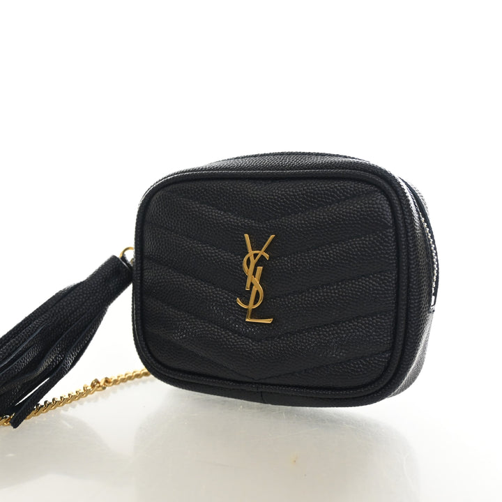 Saint Laurent Baby Grained Calfskin Lou Bag