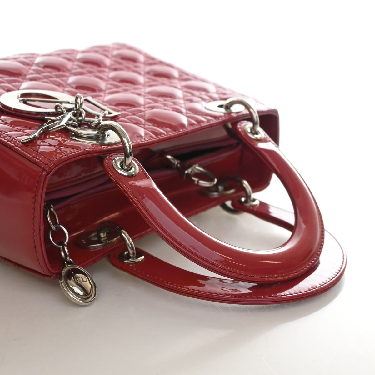 Christian Dior Medium Patent Lady Dior, photo 10 of 15