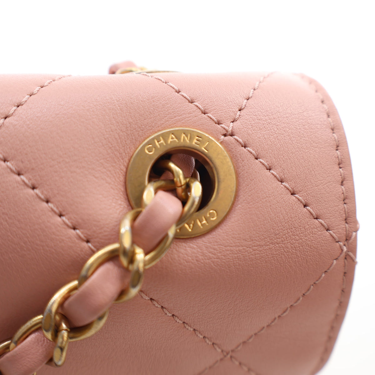 Chanel Small Calfskin Enchained Mademoiselle Flap Bag, photo 5 of 19