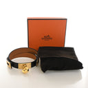 Hermes Noir Swift Kelly Dou...