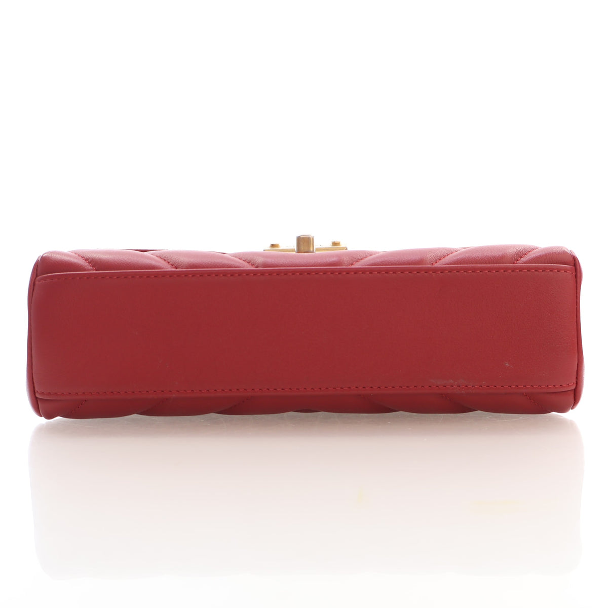 Pre-Owned Chanel Top Handle Calfskin In The City Bag, base and feet view, photo 9 of 18
