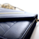 Chanel Lambskin Chevron Env...