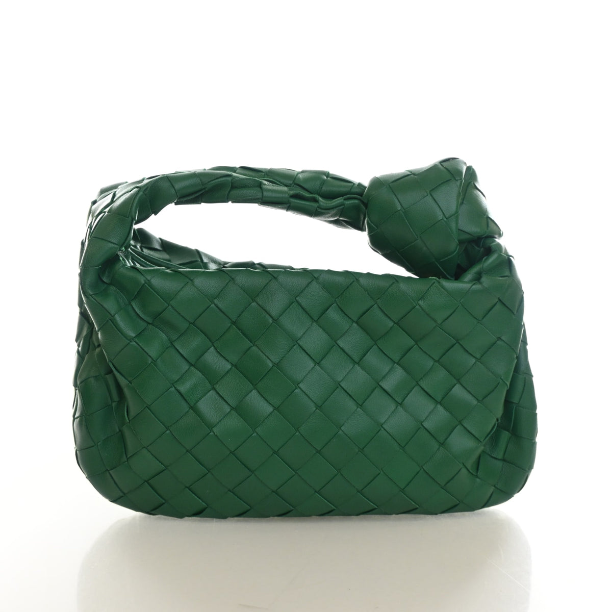 Pre-Owned Bottega Veneta Jodie Mini Intrecciato Nappa Leather, front view, photo 10 of 15