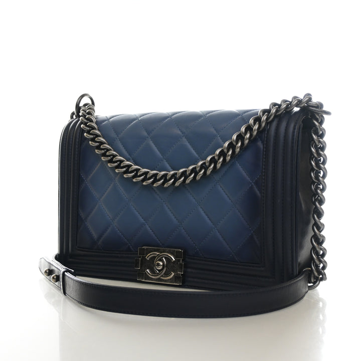 Chanel Medium Lambskin Boy Bag