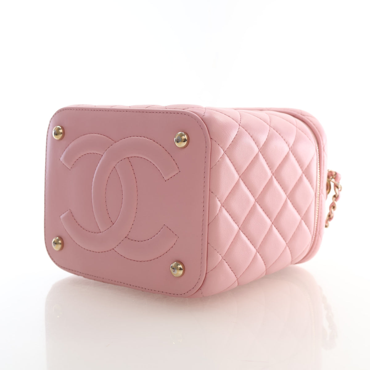 Chanel Lambskin Vanity Top Handle With Chain, photo 7 of 20