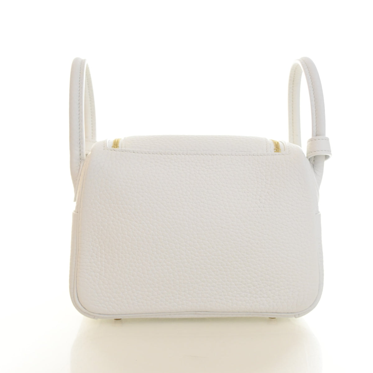 Hermes New White Clemence Mini Lindy 20, photo 11 of 14