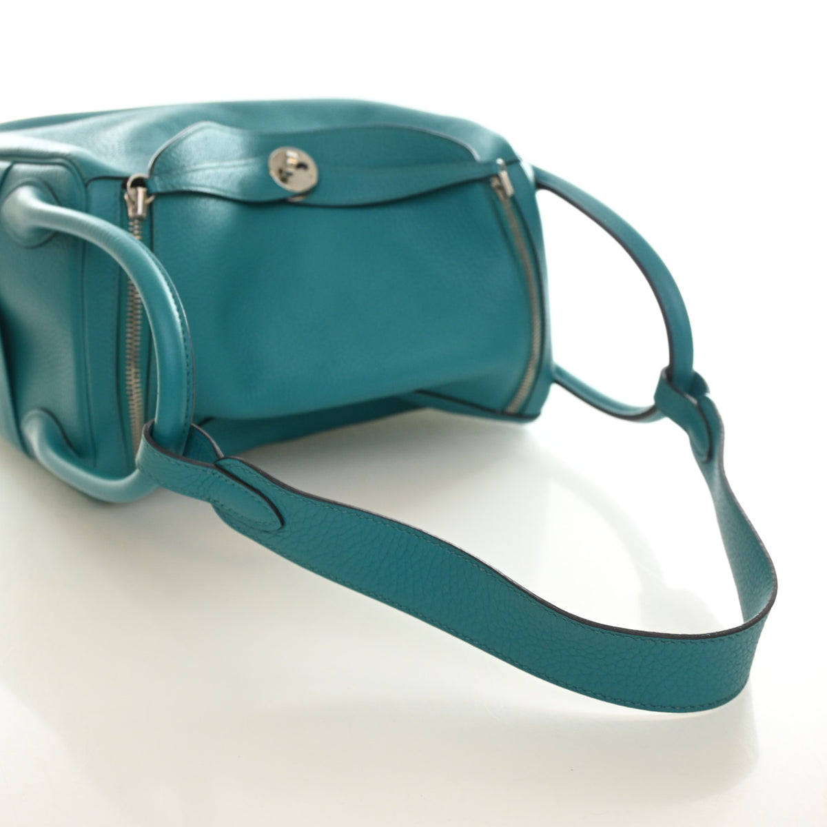 Hermes Bleu Paon Clemence Lindy 30, photo 10 of 19