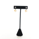 Chanel Pearl CC Drop Earrings