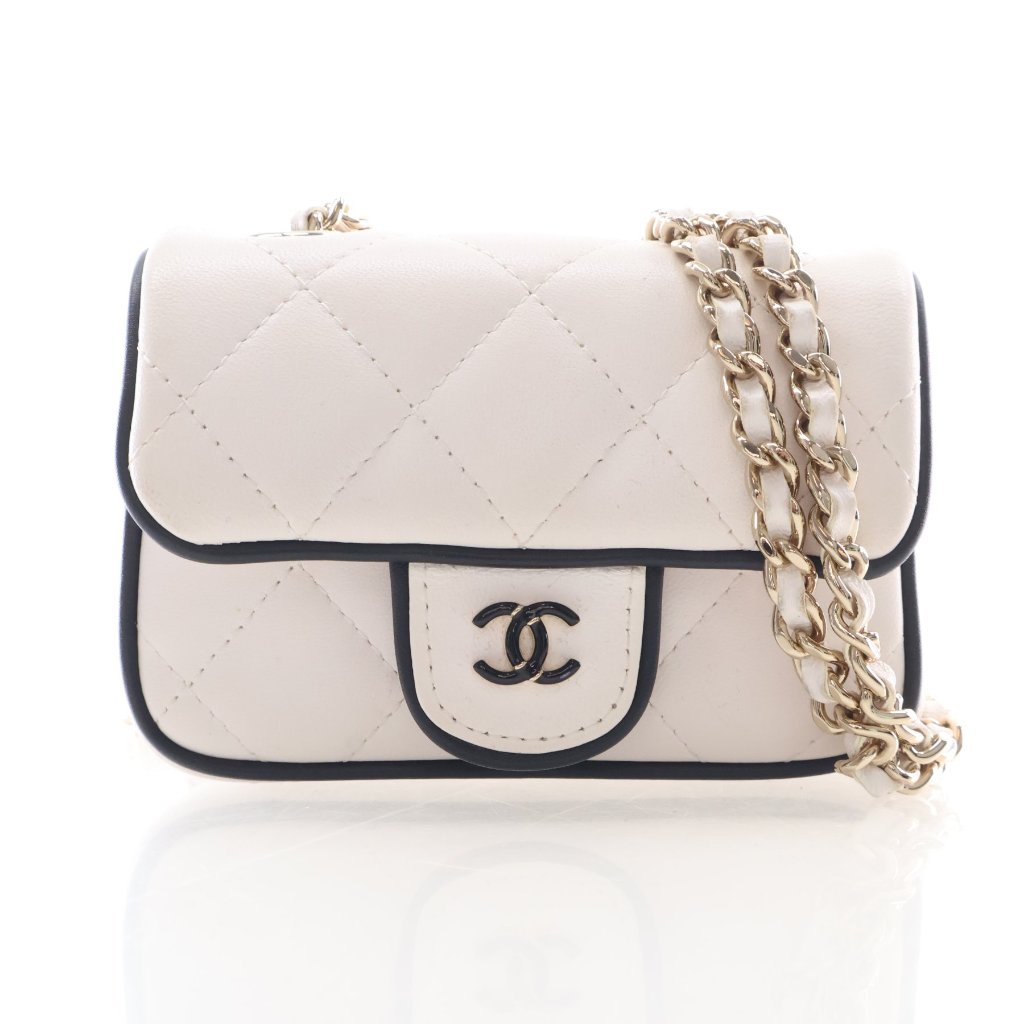 Chanel Micro Lambskin Resin CC Flap Bag, photo 1 of 14