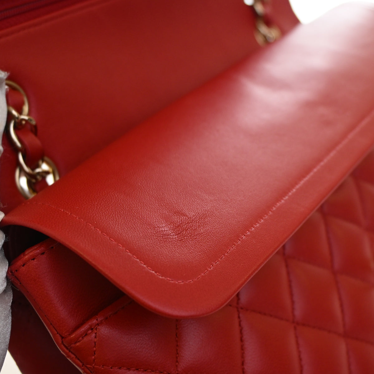 Chanel Medium Lambskin Classic Double Flap Bag, photo 15 of 17