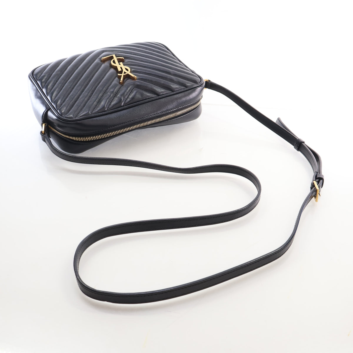 Saint Laurent Calfskin Lou Camera Bag, photo 10 of 15