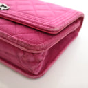 Chanel Velvet Boy Wallet On...