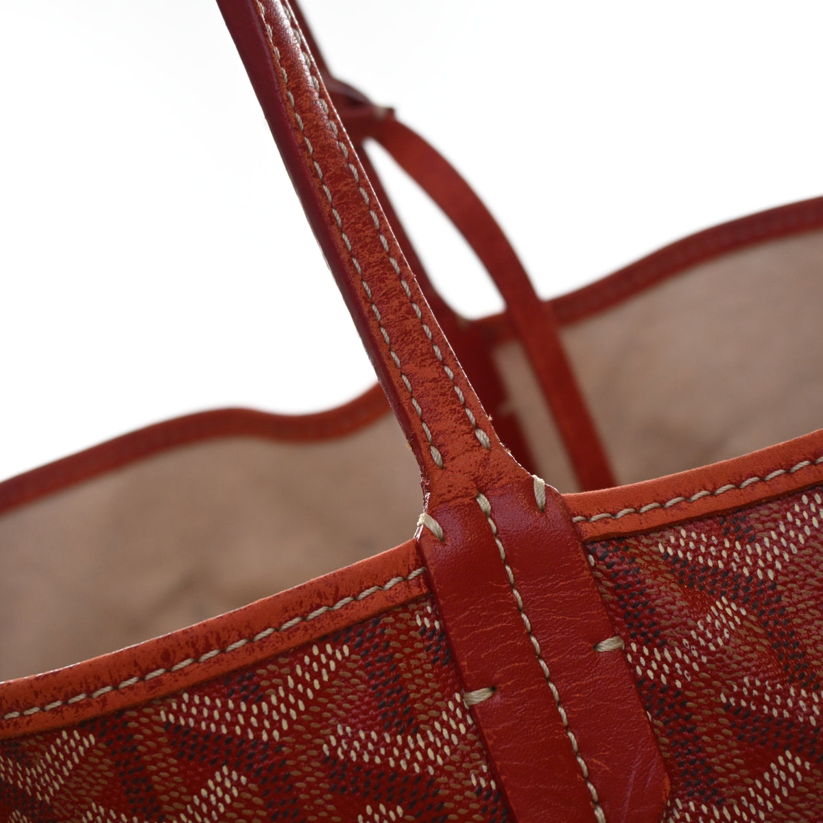 Pre-Owned Goyard PM Goyardine St. Louis, side profile, photo 16 of 23