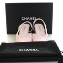 Chanel Pink Tweed Slingback...