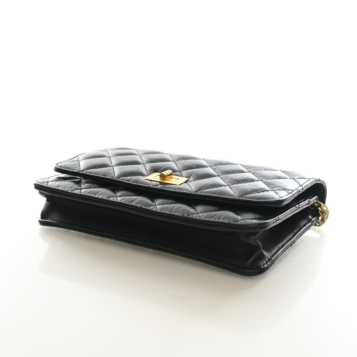 Chanel Aged Calfskin Reissue 2.55 Wallet On Chain (WOC), photo 7 of 14
