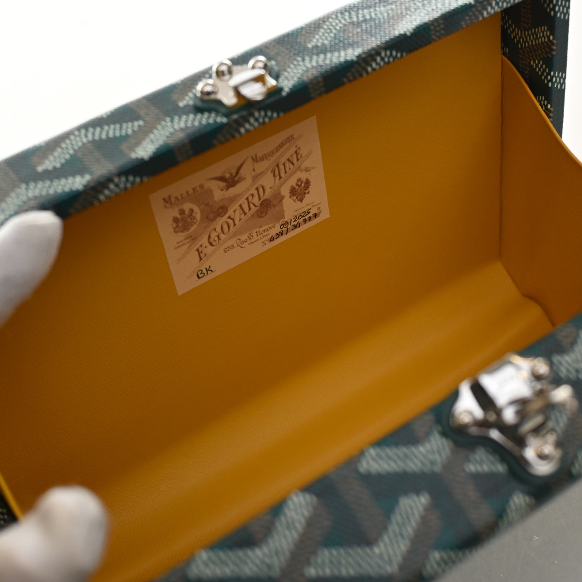 Goyard Goyardine Bezons Trunk, photo 12 of 13