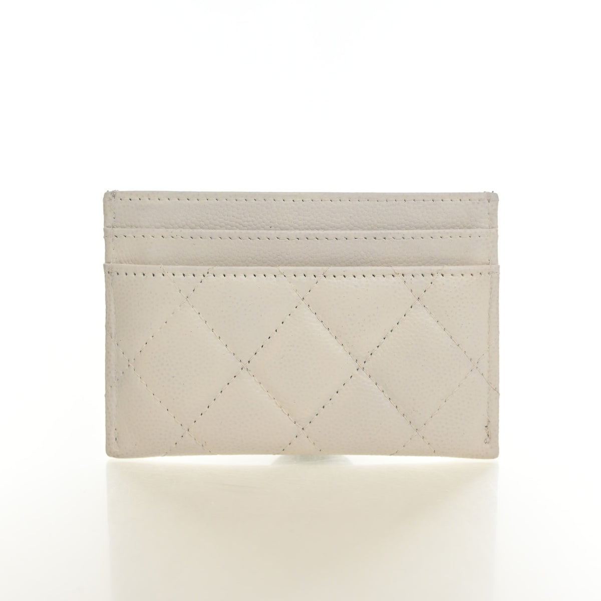 Pre-Owned Chanel Card Holder Caviar Leather My Everything, front view, photo 10 of 13