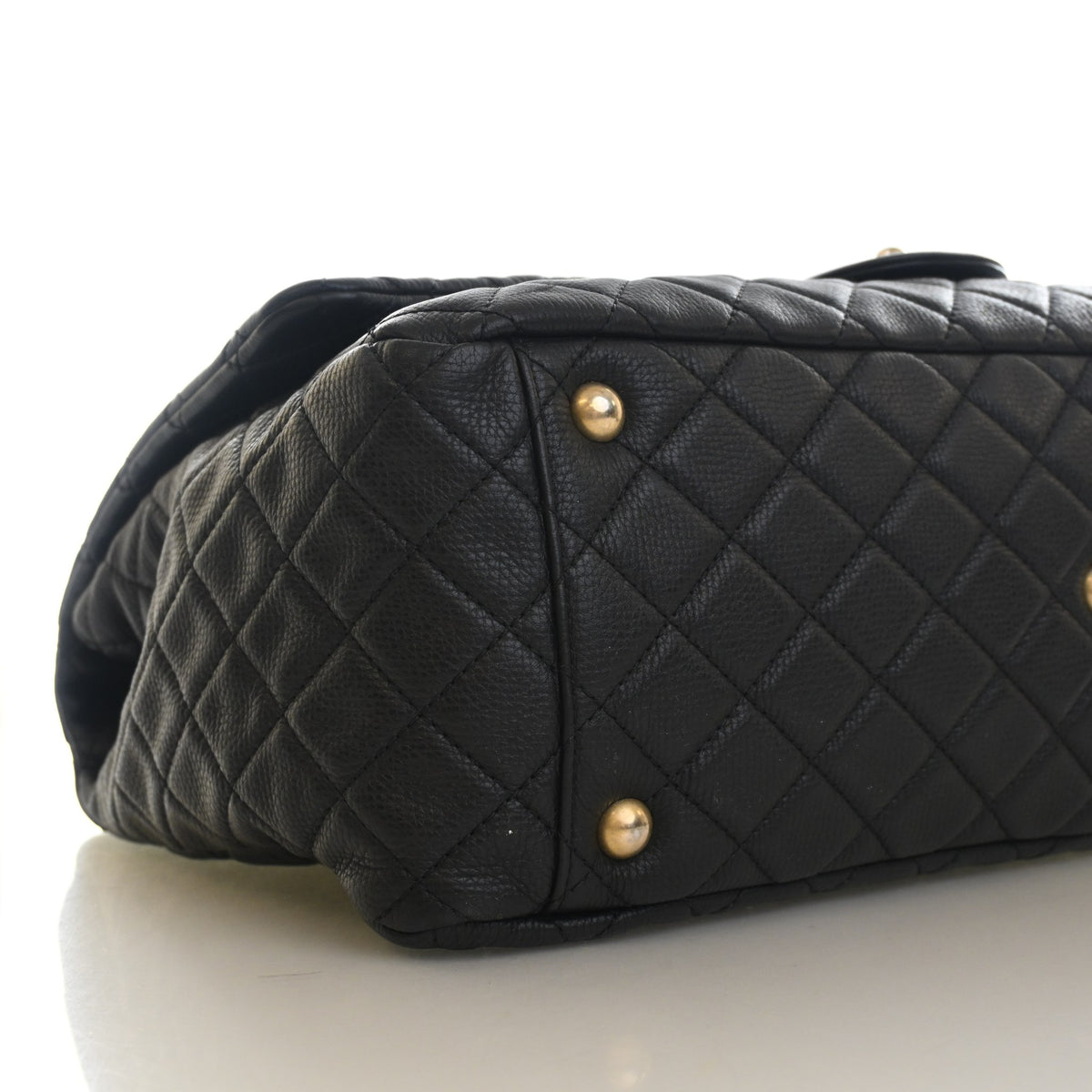 Pre-Owned Chanel Flap Bag XXL Calfskin Airline Single, base view