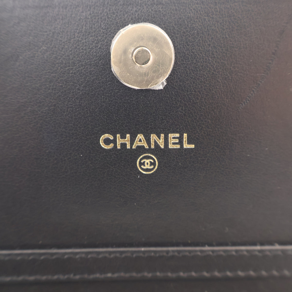 Chanel Mini Caviar Ribbon Chain Cardholder Crossbody, photo 14 of 16