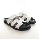 Hermes Chypre Sandals Sz 38.5