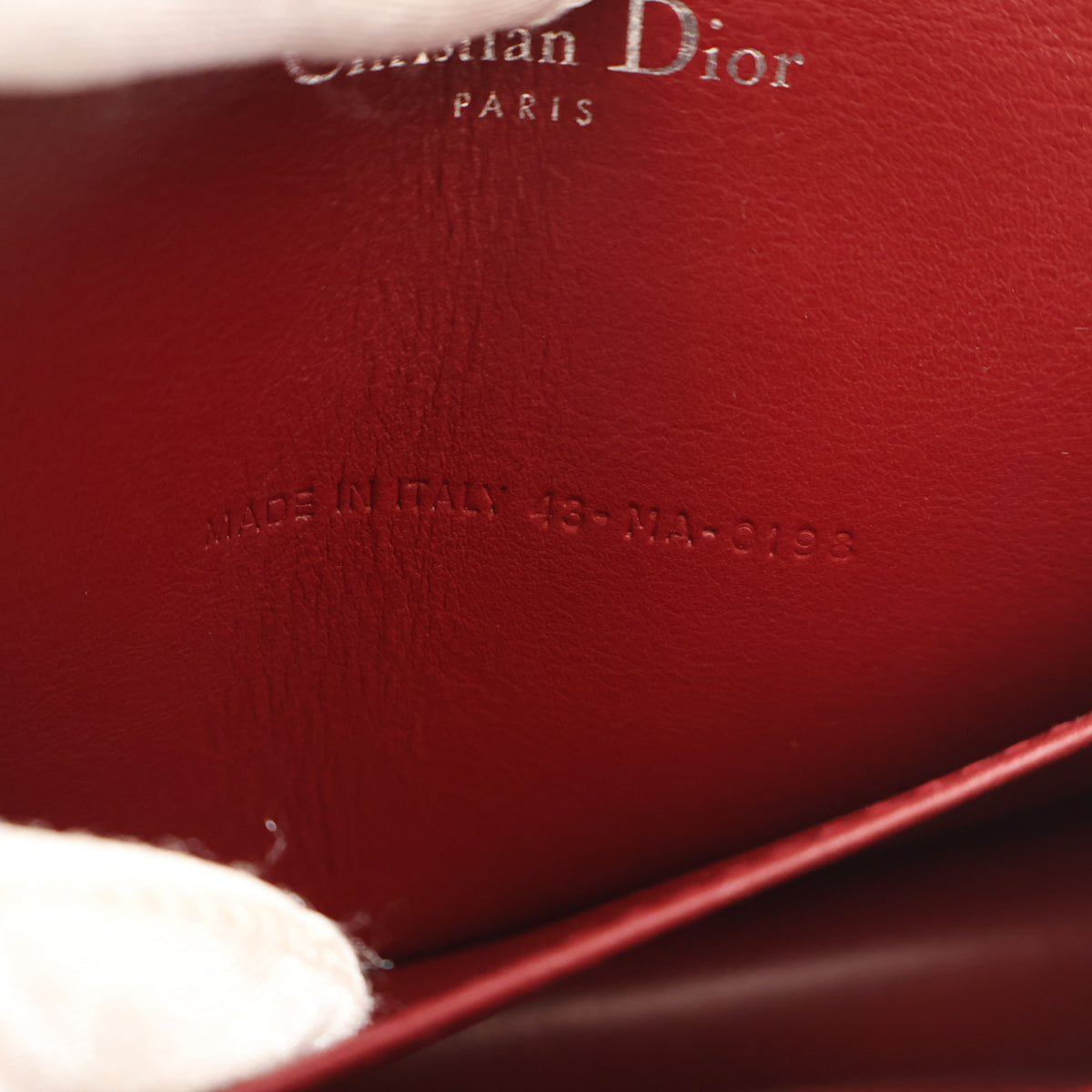 Christian Dior Patent Lady Dior Pouch with Chain, photo 15 of 16