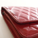 Chanel Patent Wallet On Cha...