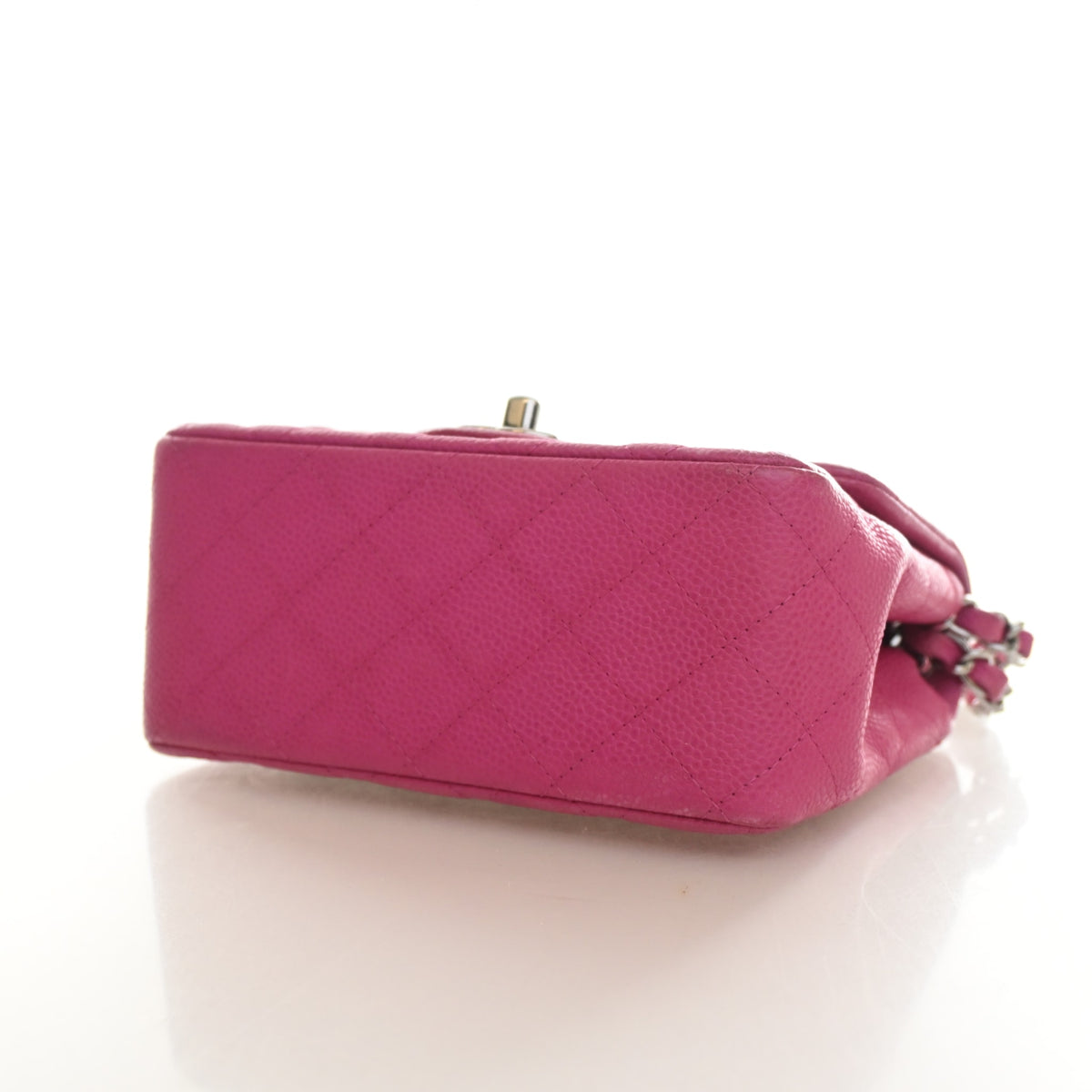 Chanel Mini Caviar Square Classic Flap Bag, photo 7 of 26