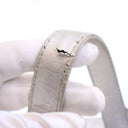 Chanel Medium Silver Lambsk...