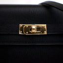 Hermes Noir Chevre Mysore K...