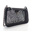 Chanel Lambskin Mesh Pouch Bag
