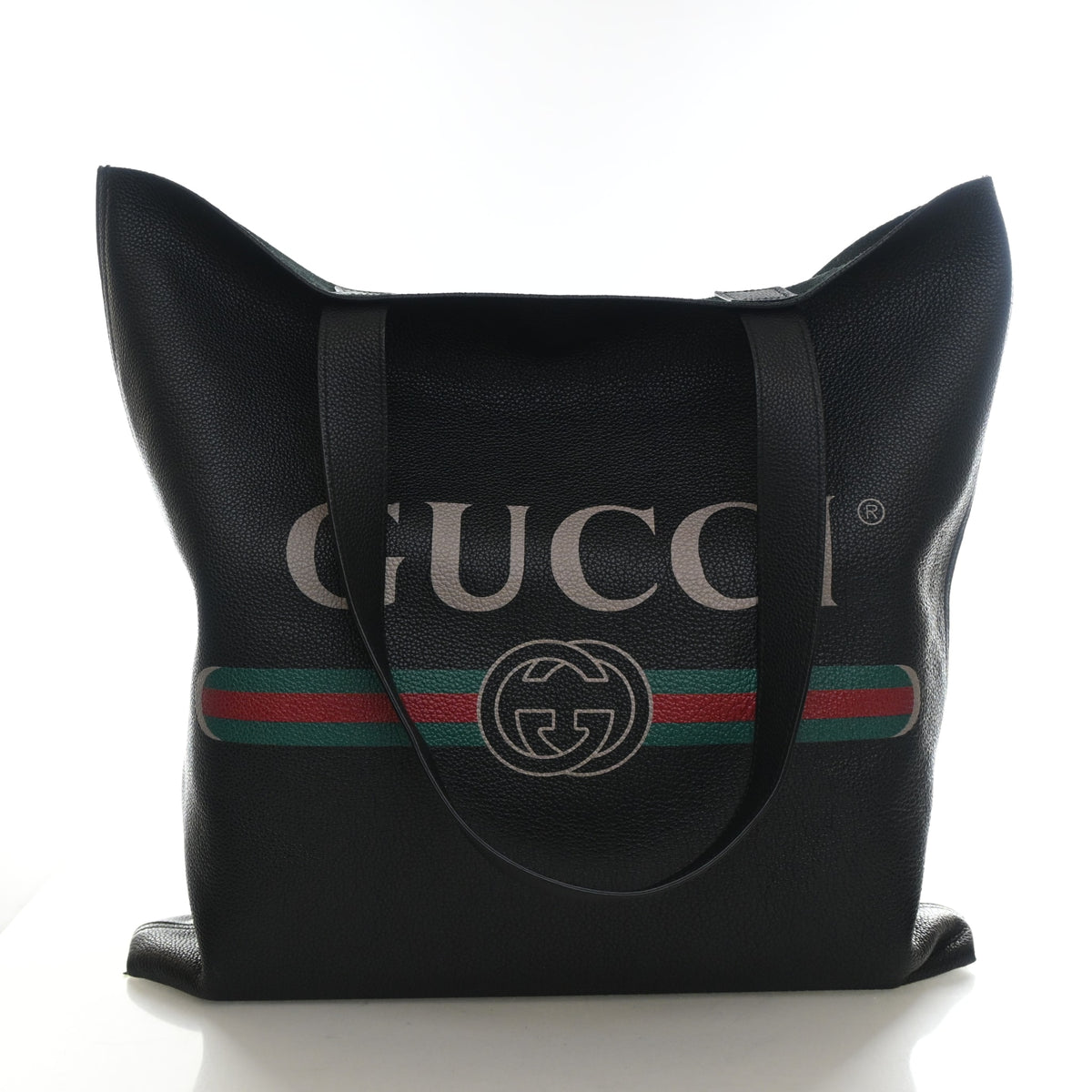 Gucci Calfskin Vertical Logo Tote, photo 1 of 13