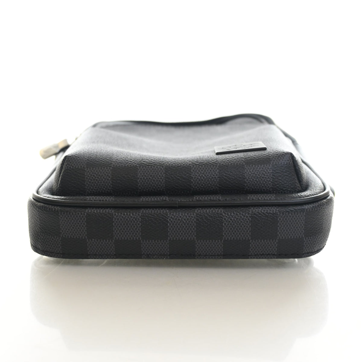 Pre-Owned Louis Vuitton PM Damier Graphite Avenue Sling Bag, base and feet view