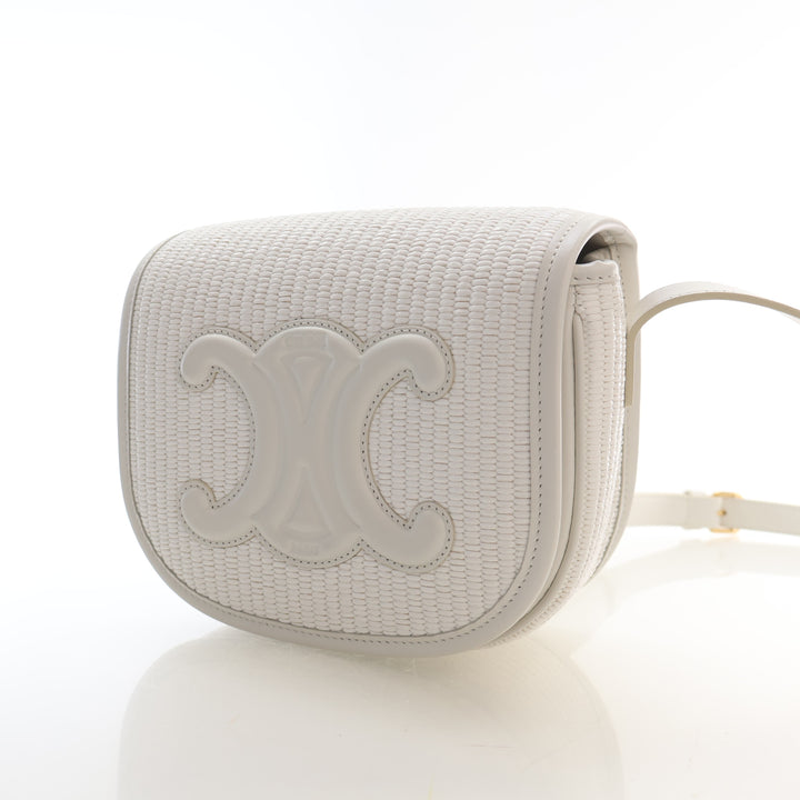 Celine Raffia Triomphe Folco