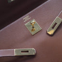 Hermes Vintage Gold Courche...