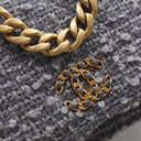 Chanel Tweed 19 Wallet On C...