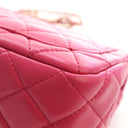 Chanel Mini Lambskin Square...