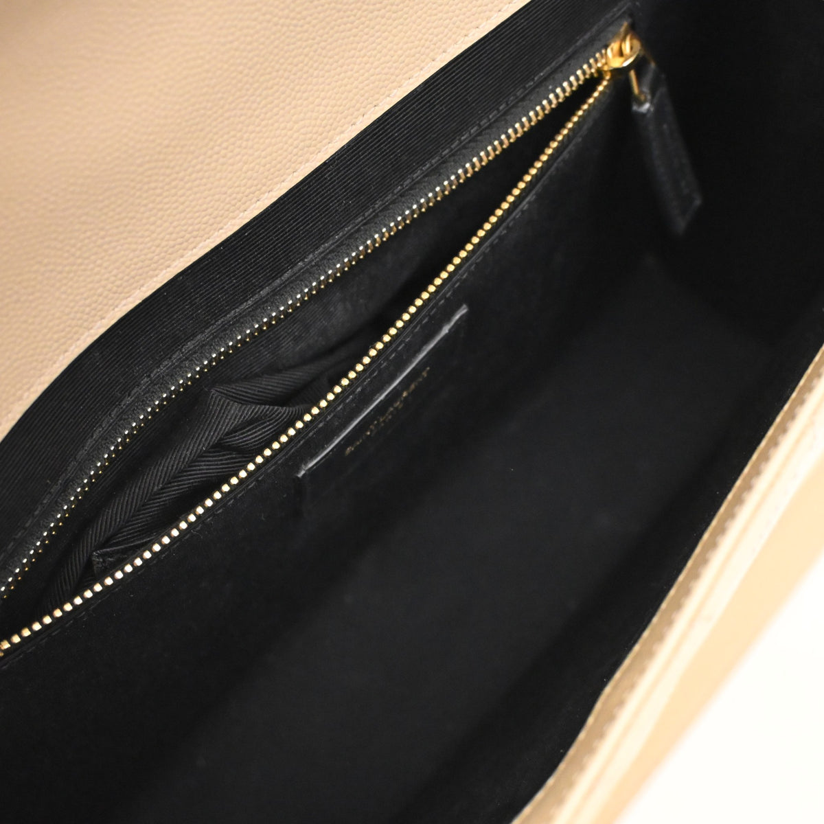 Saint Laurent Large Calfskin Envelope Flap Bag, photo 12 of 15