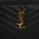 Saint Laurent Calfskin Mono...