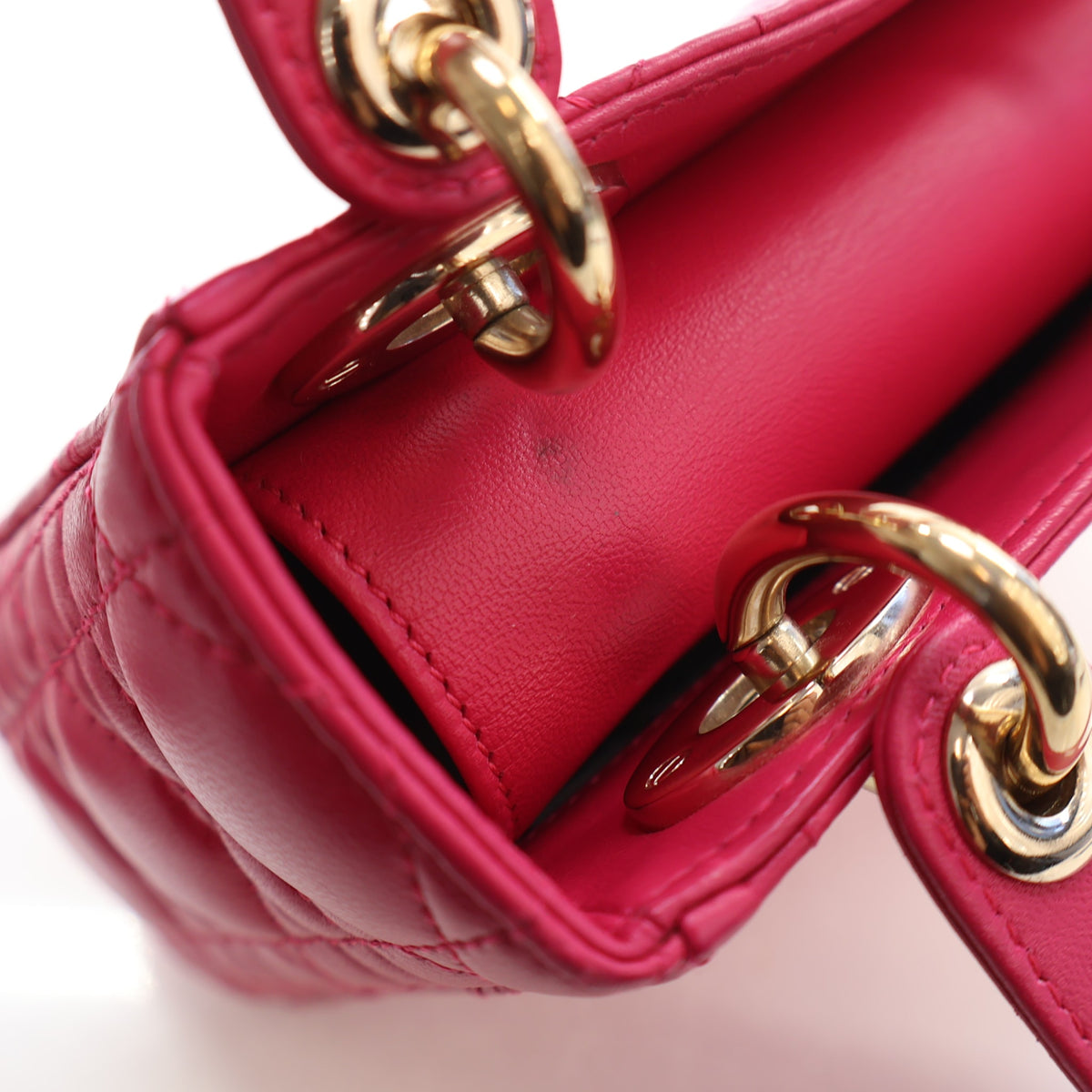 Christian Dior Mini Lambskin Lady Dior, photo 15 of 17