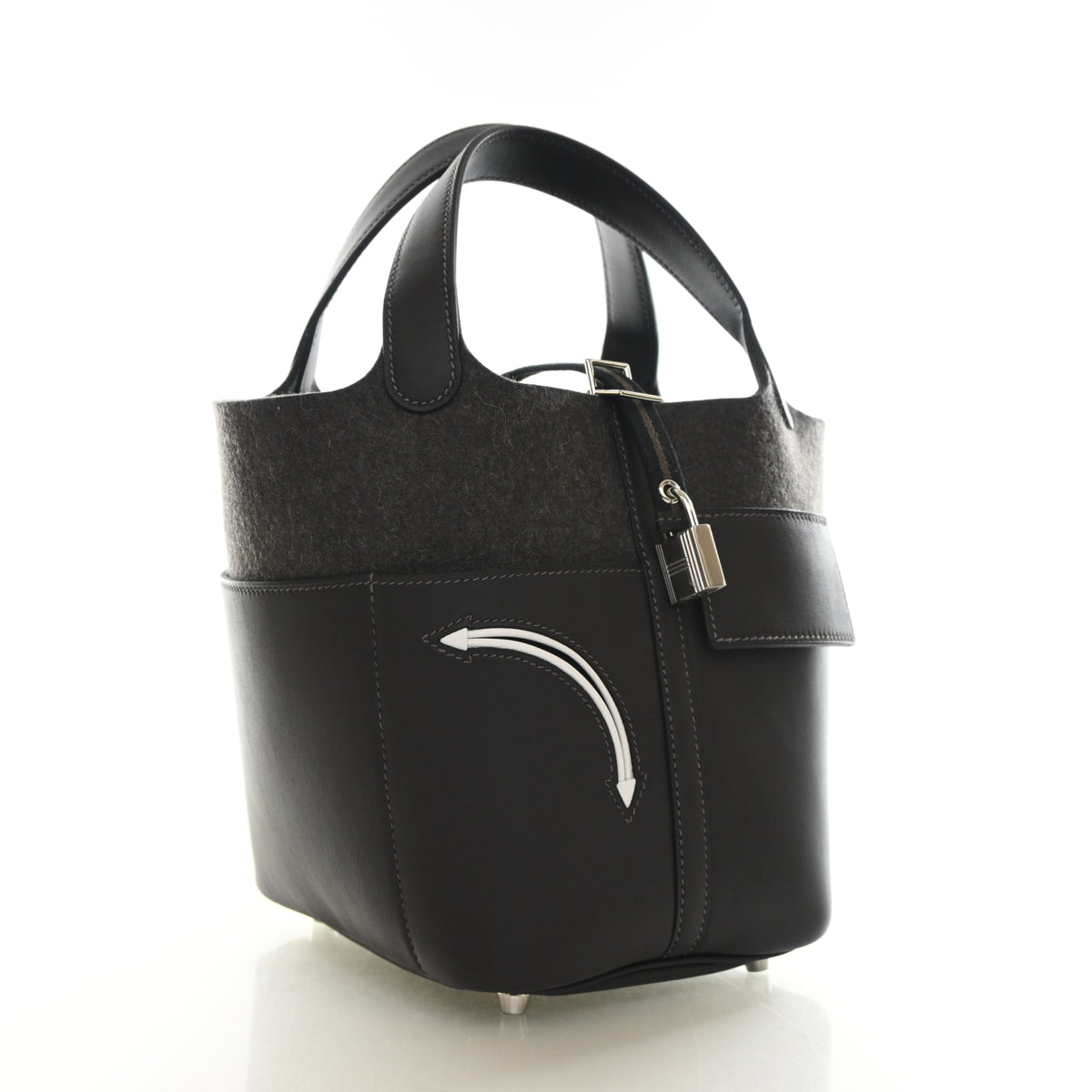 Hermes Dark Chocolate Swift Go Team Picotin 18, photo 2 of 13