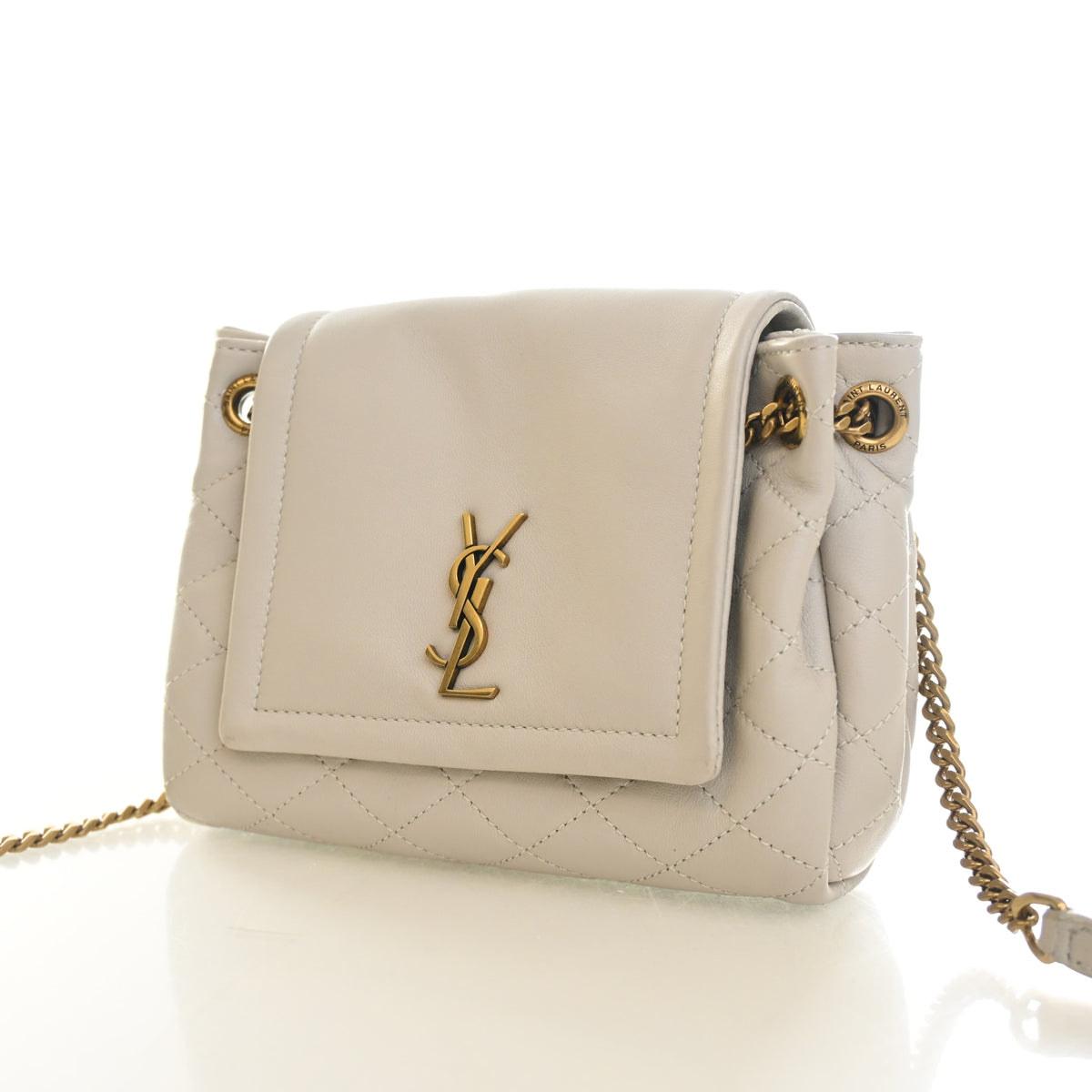 Saint Laurent Mini Lambskin Nolita, photo 3 of 14