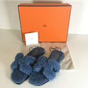Hermes Wool Oran Sandals Sz...