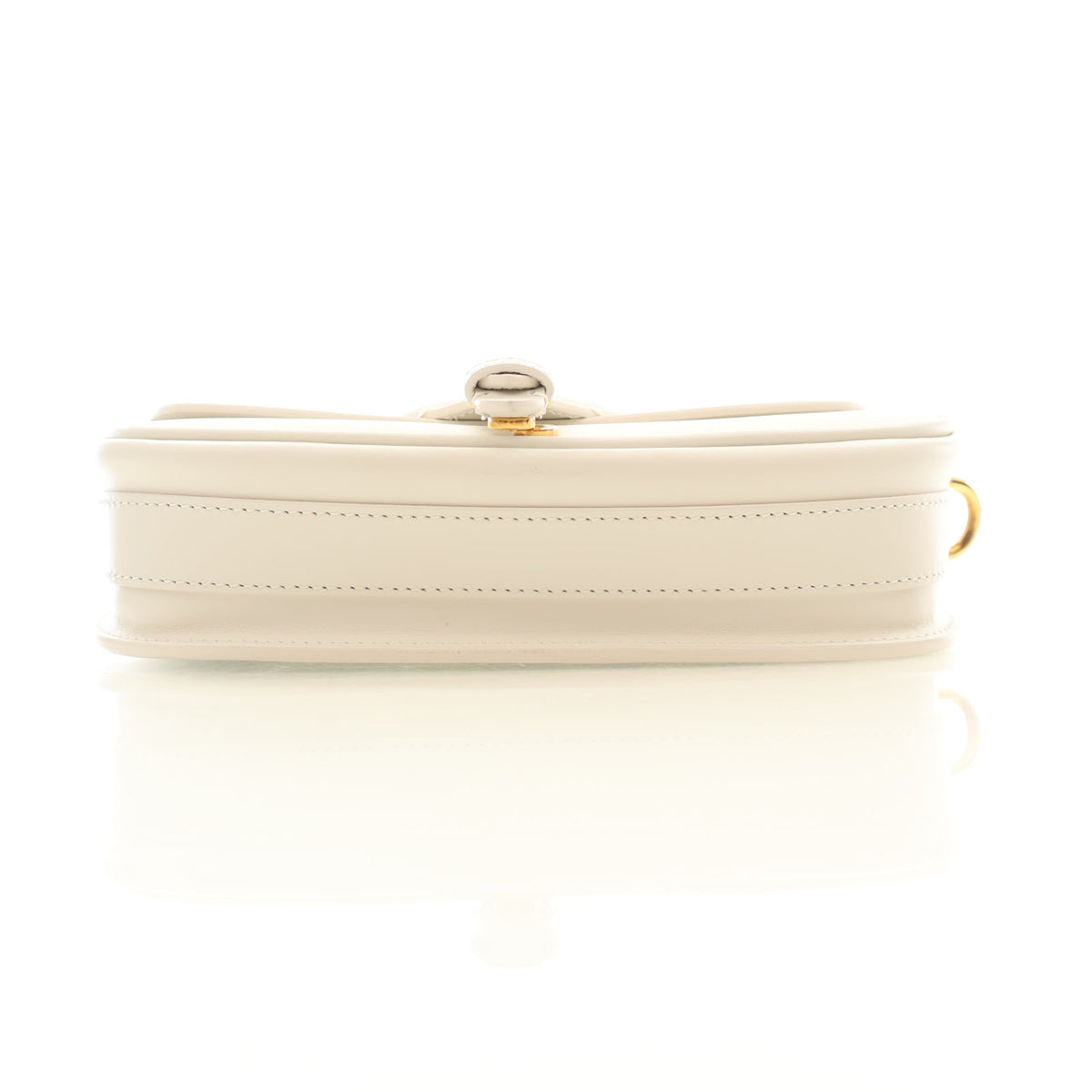 Pre-Owned Christian Dior Flap Bag Calfskin Bobby East West, side profile, photo 9 of 14
